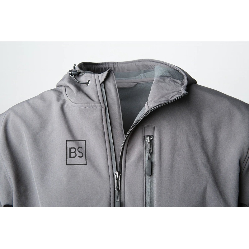 Black Square Poly-Tech Soft Shell Jacket
