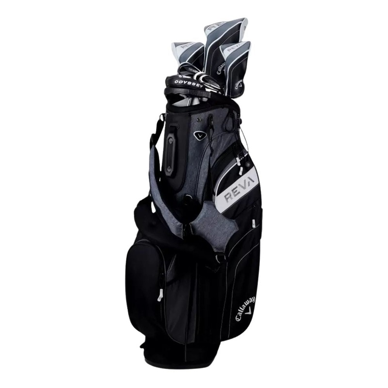 Callaway Reva 24 Black 8 Piece Complete Set Cart Bag – Long Length Right Hand