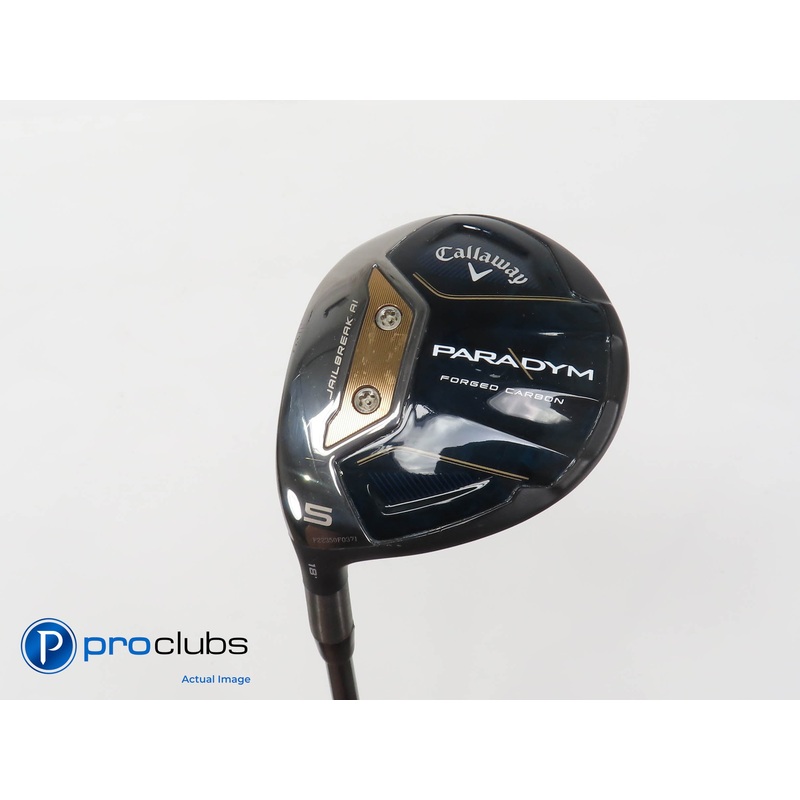 Left Handed Callaway PARADYM 18* 5 Wood – Accra FX 2.0 M2 Senior Flex – 396330