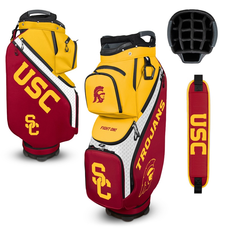 NCAA Team Effort Clubhouse Cooler USC Trojans Cart Bag