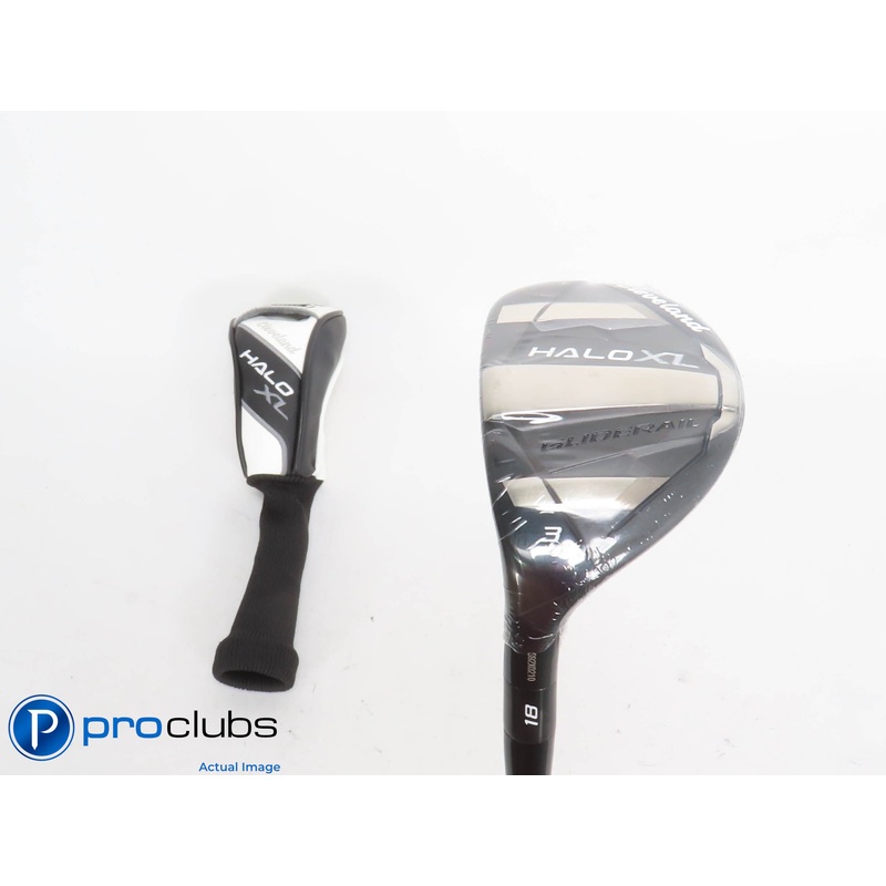 New! Left Handed Cleveland Halo XL 18* 3 Hybrid w/HC – Tensei AV Stiff #421321