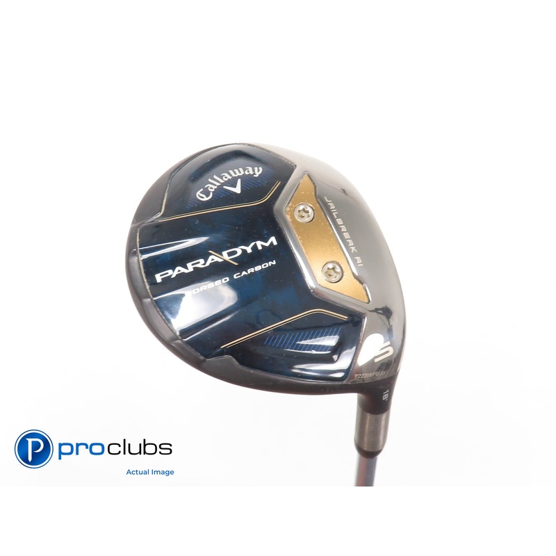 Nice Callaway PARADYM 18* 5 WOOD -Fujikura Vista Pro 55 Regular Flex 396335