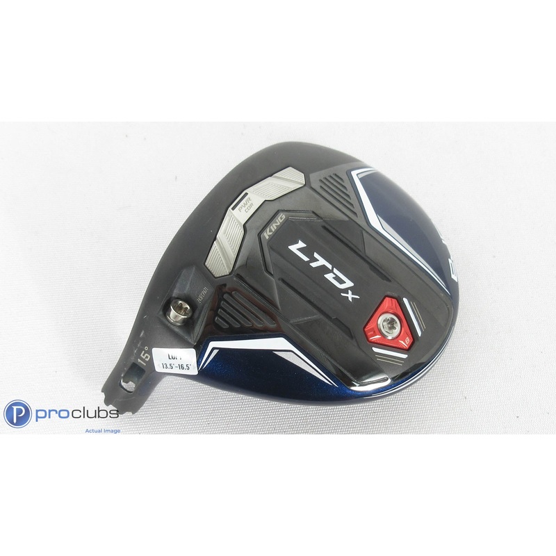 Nice! Left Handed Cobra LTDx 15* – 3 Fairway Wood – Head Only – L/H 380898