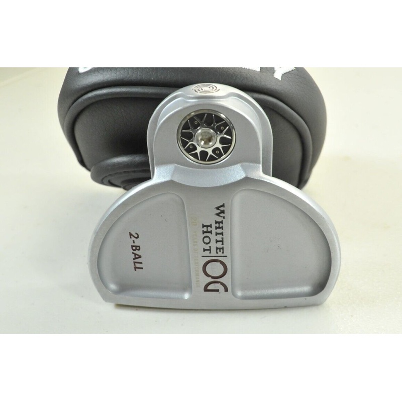 Odyssey White Hot OG 2-Ball 35″ Putter Right Stroke Lab Steel # 191175