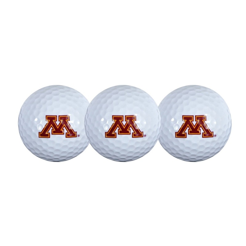 Team Effort NCAA Collegiate 3-Pack Logo Golf Balls