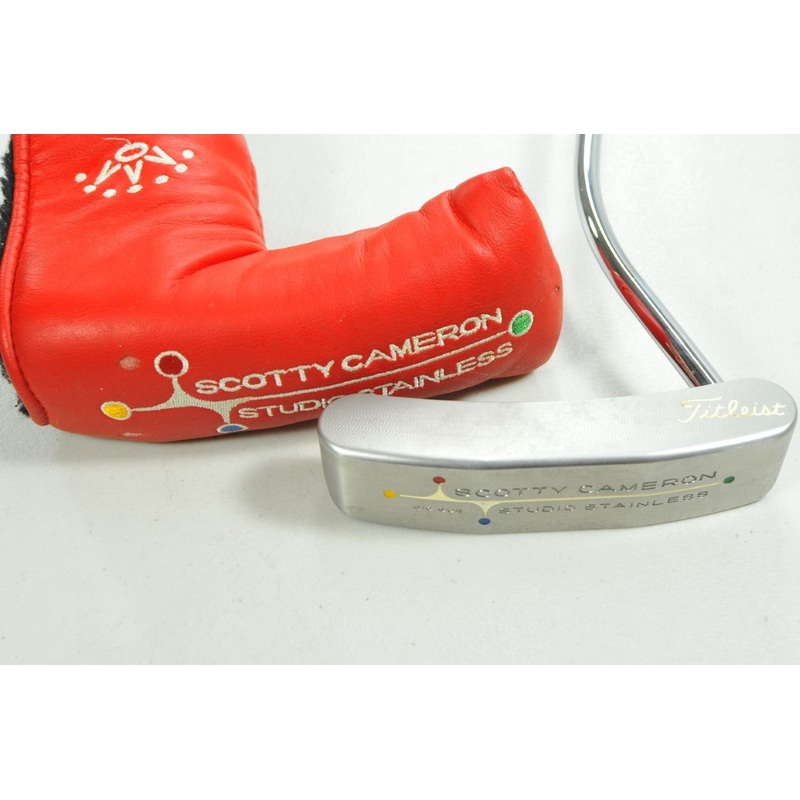 Titleist 2002 Scotty Cameron Studio Stainless Big Sur 34″ Putter RH  # 198914