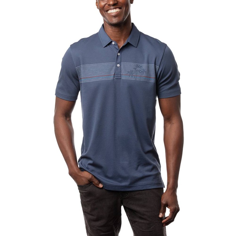 TravisMathew Private Pool Golf Polo Sargasso Sea – SS21 Men
