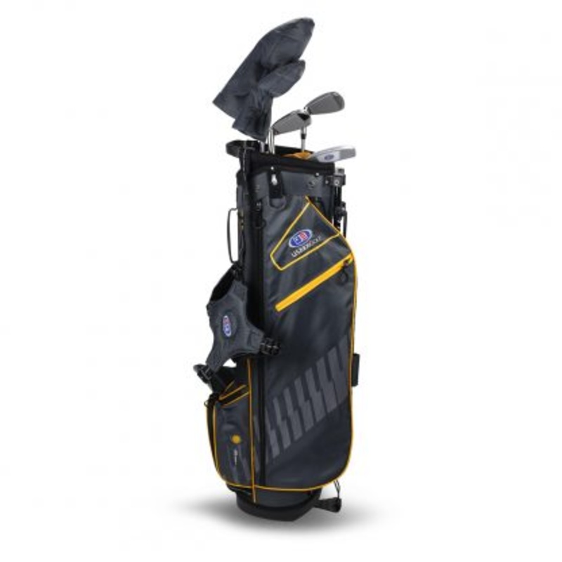 US KIDS 63″ Lefthanded 5-Club Golf Package Set (160cm-167cm)