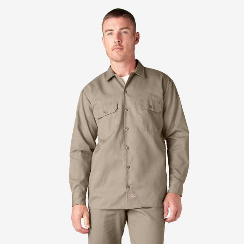 Dickies Men’s Long Sleeve Work Shirt