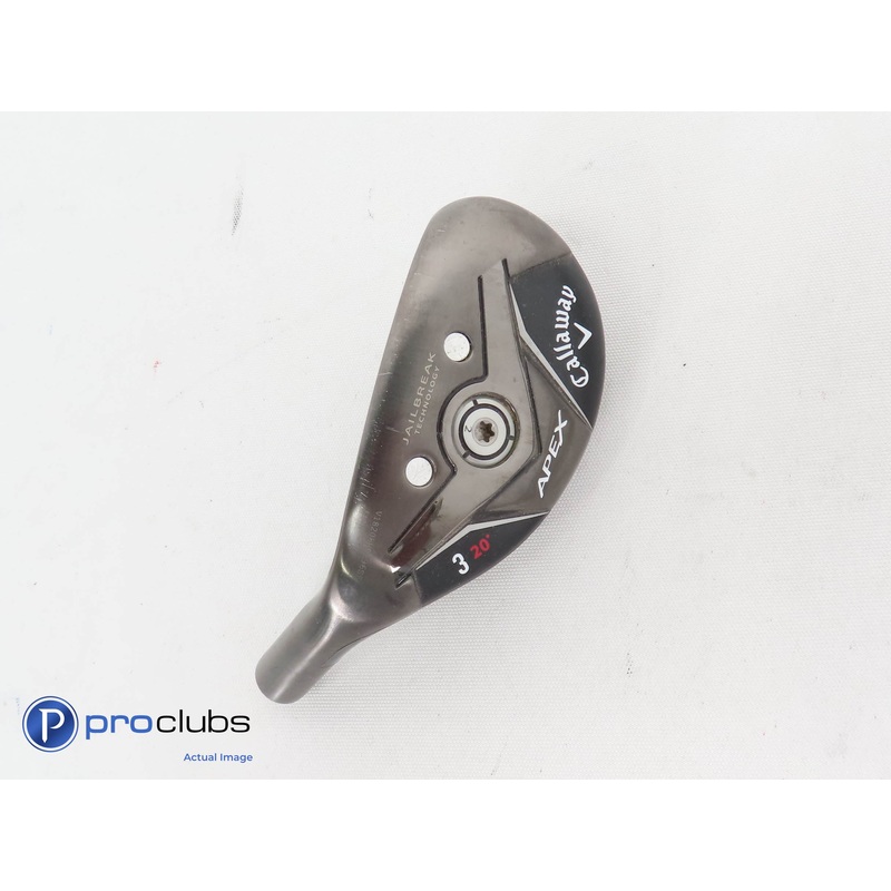 Left Handed 2019 Callaway Apex 20* 3 Hybrid – Head Only L/H – 255157