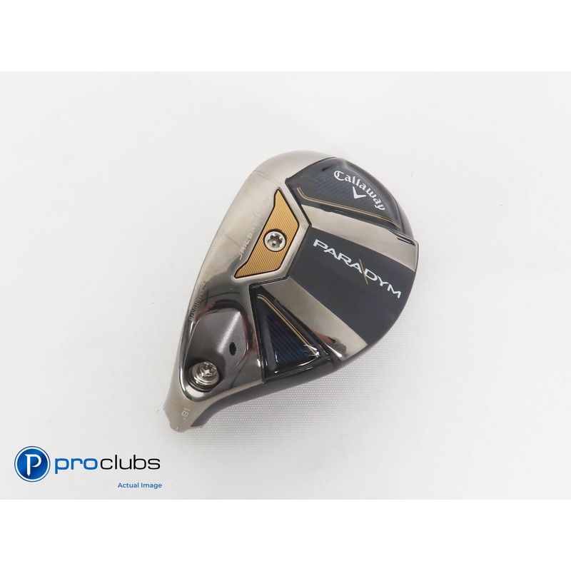 Nice Left Handed Callaway PARADYM 18* 3 Hybrid HEAD ONLY 379457
