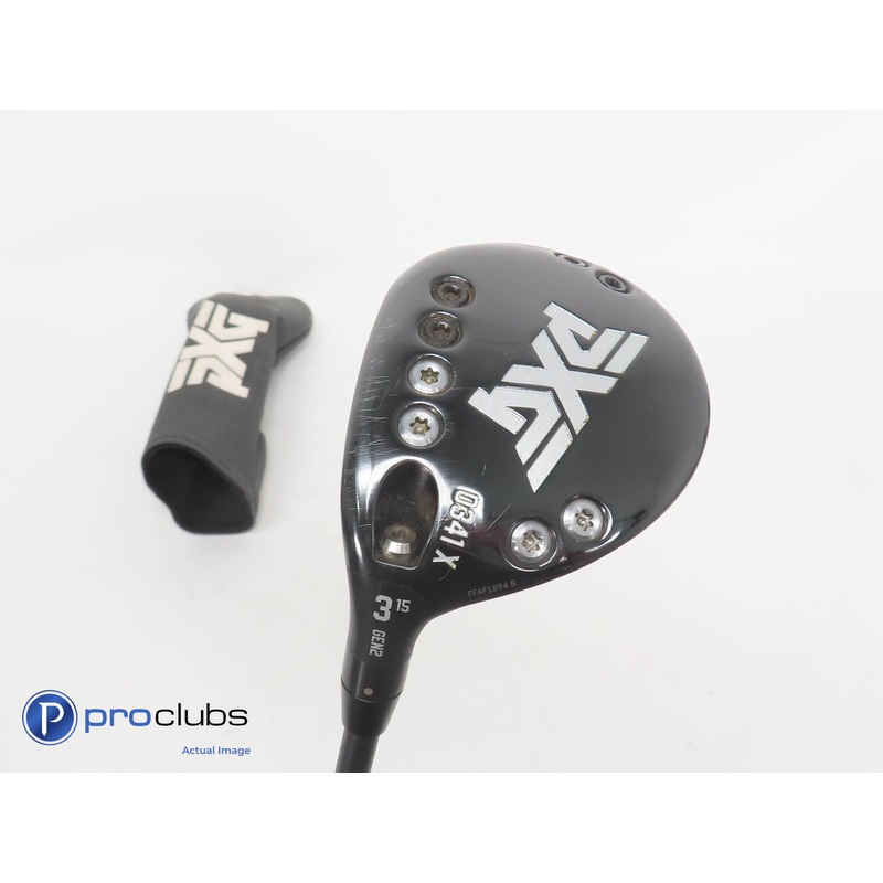 Nice! Left Handed PXG 0341X Gen2 15* 3 Wood w/Cover – Hzrdus Stiff Flex 350032