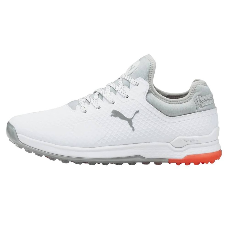 PUMA PROADAPT Alphacat Spikeless Golf Shoes White/High Rise – 23 Men
