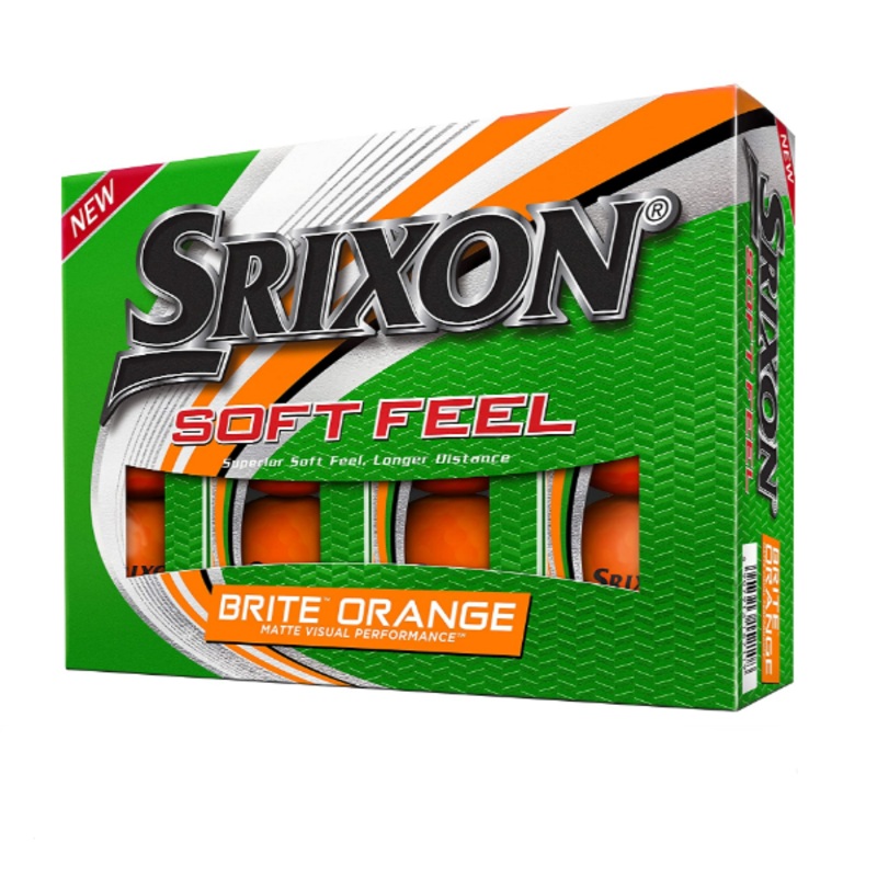 Srixon Soft Feel BRITE Golf Balls – 6 Dozen Packs