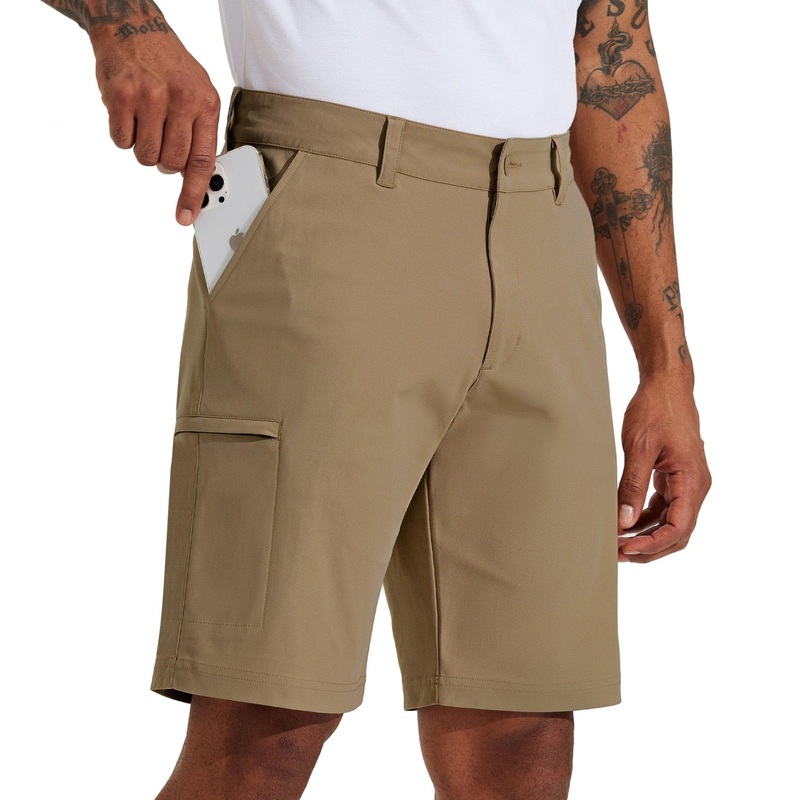 Willit Men’s Golf Shorts Stretch Hiking Cargo Shorts Athletic Quick Dry Casual Work Shorts with Pockets 10″