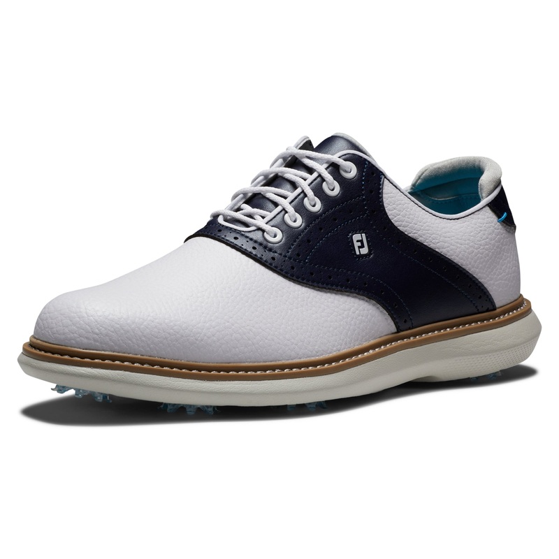 FootJoy Traditions Men’s Golf Shoes 57899 – White/Navy