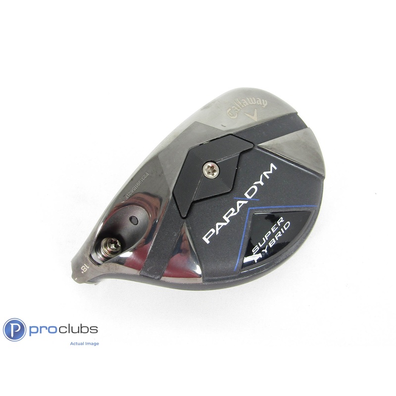 Left Handed! Callaway Paradym Super Hybrid 18* 3 Hybrid – Head Only – 429431