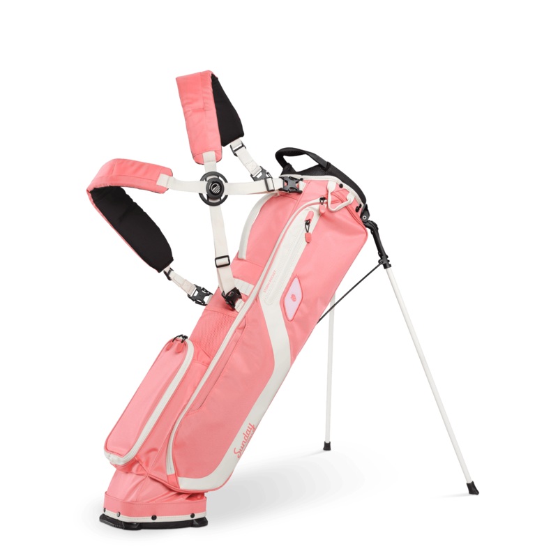 Sunday Golf El Camino | Coral Mid Size Stand Bag