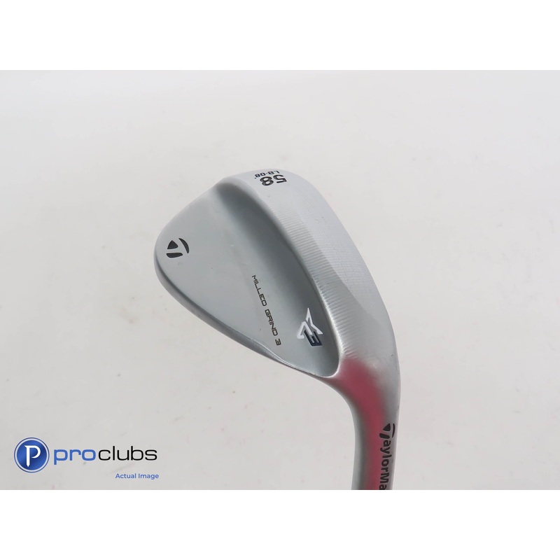 TaylorMade Milled Grind 3 Chrome LB 58*(8*) Wedge – DG Tour Issue S200 – 358540