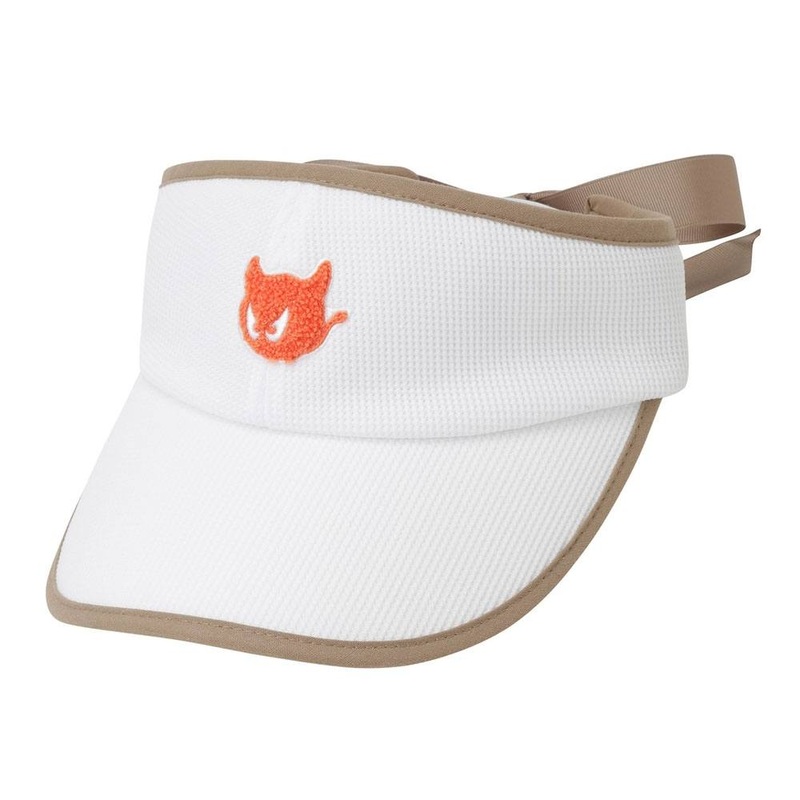 WAAC Ribbon Golf Visor Light Brown – FW24 Women