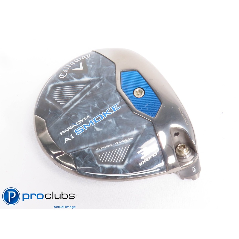 Callaway PARADYM Ai Smoke MAX D 15* 3 Wood – Head Only – 429199