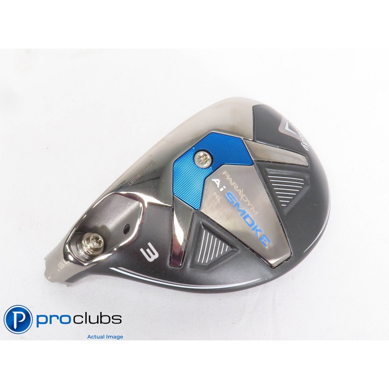 Excellent Left Hand Callaway PARADYM Ai Smoke HL 18* 3 Hybrid – Head Only 432312