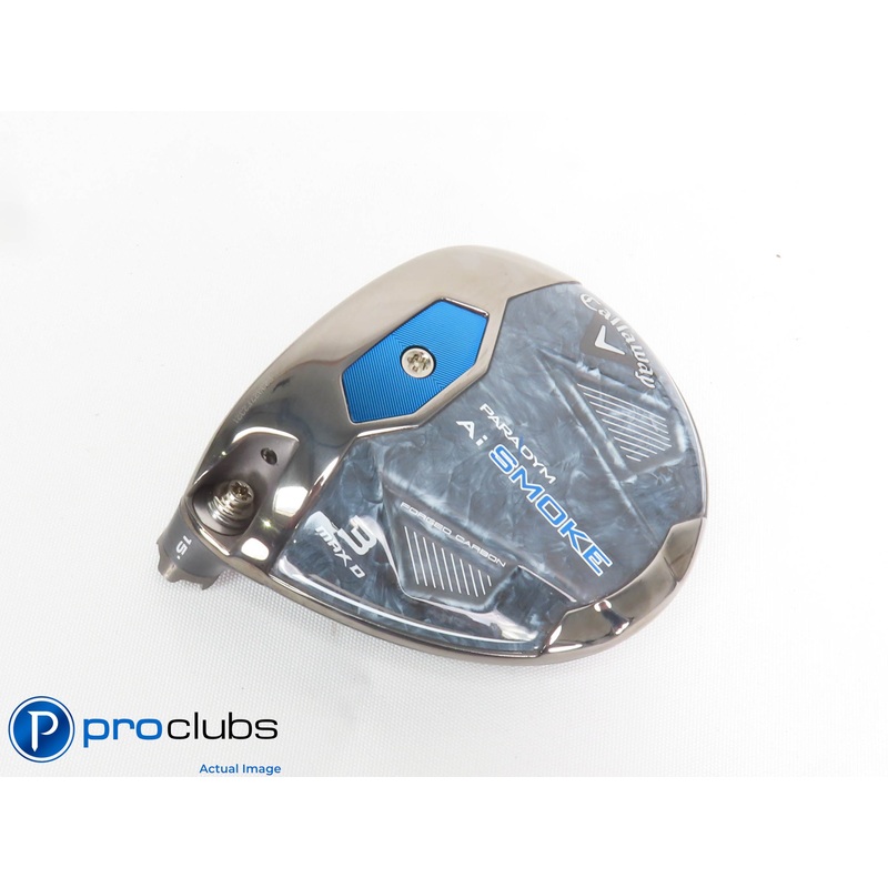 Excellent! Left Handed Callaway PARADYM Ai Smoke MAX D 15* 3 Wood – Head 427436