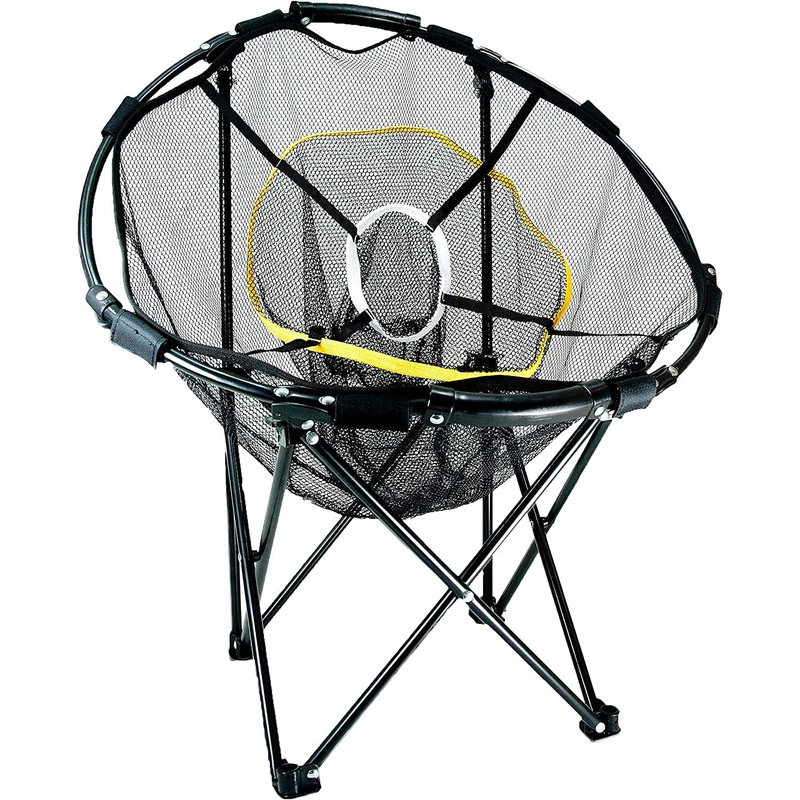 JEF World of Golf Collapsible Chipping Net Black, 23 Inch