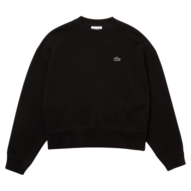Lacoste Print Back Golf Sweater Black – FW23 Women