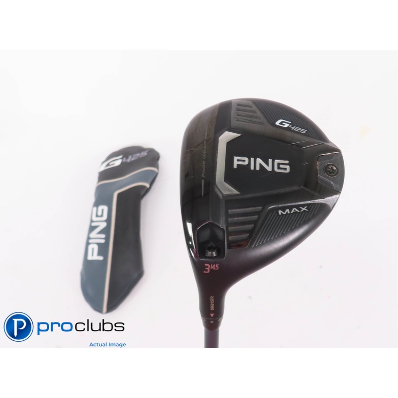 Left Handed Ping G425 MAX 14.5* 3 WOOD w/Cover – Alta CB 65 Regular Flex 448707