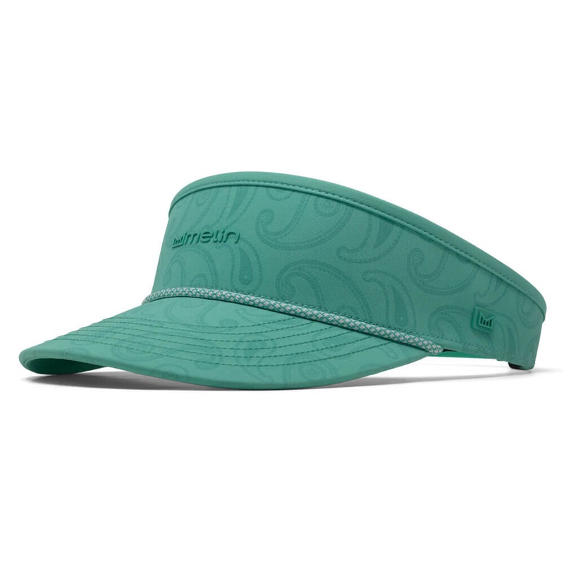 Melin Coast Links Hydro Golf Visor Neon Aqua – SP25 Men