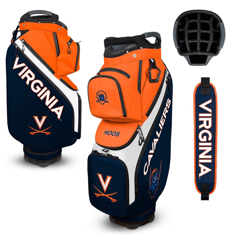 NCAA Team Effort Clubhouse Cooler University of Virginia Cavaliers Cart Bag
