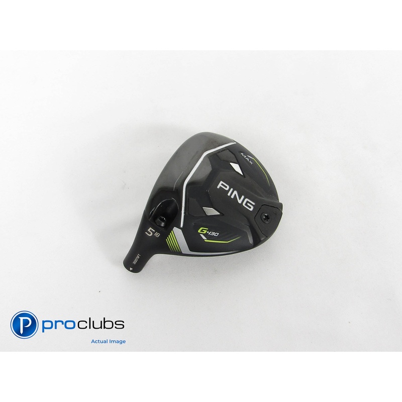 Nice! Left-Handed Ping G430 MAX 18* 5 Wood – Head Only – 430169
