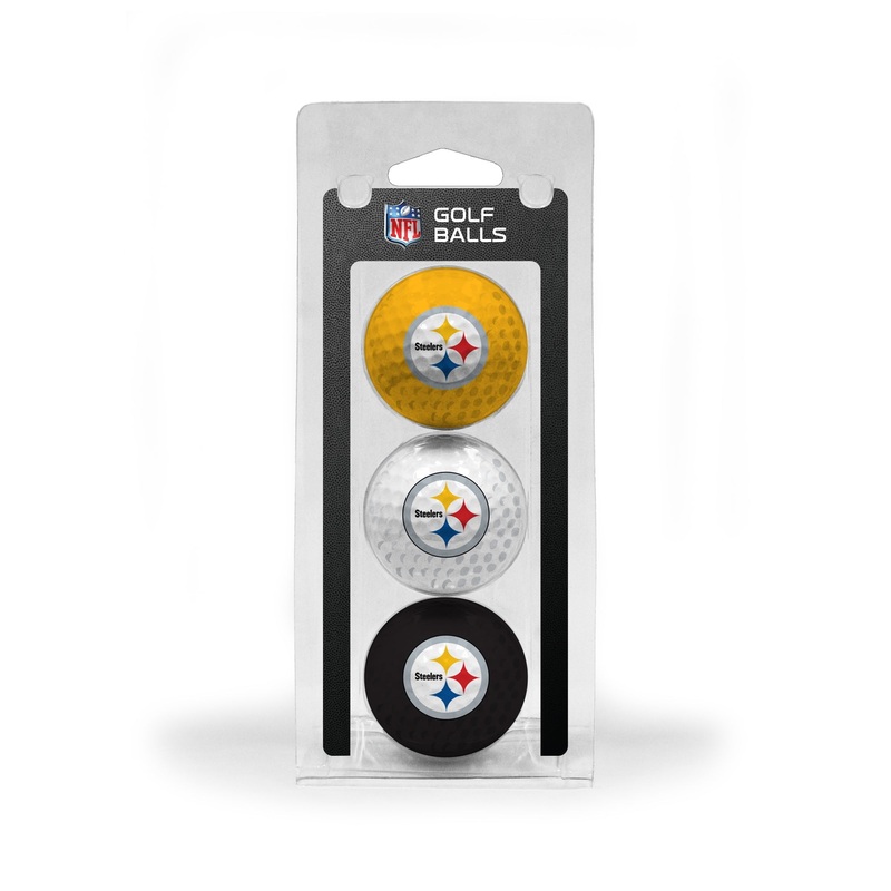 Team Golf PIT Steelers Golf Balls