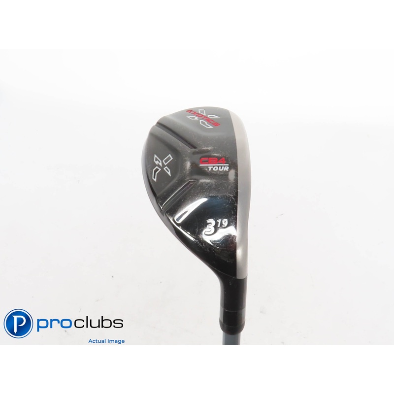 Tour Edge Exotics CB4 Tour 19* 3 HYBRID – Fujikura Pro 2.0 6 Senior Flex 425256