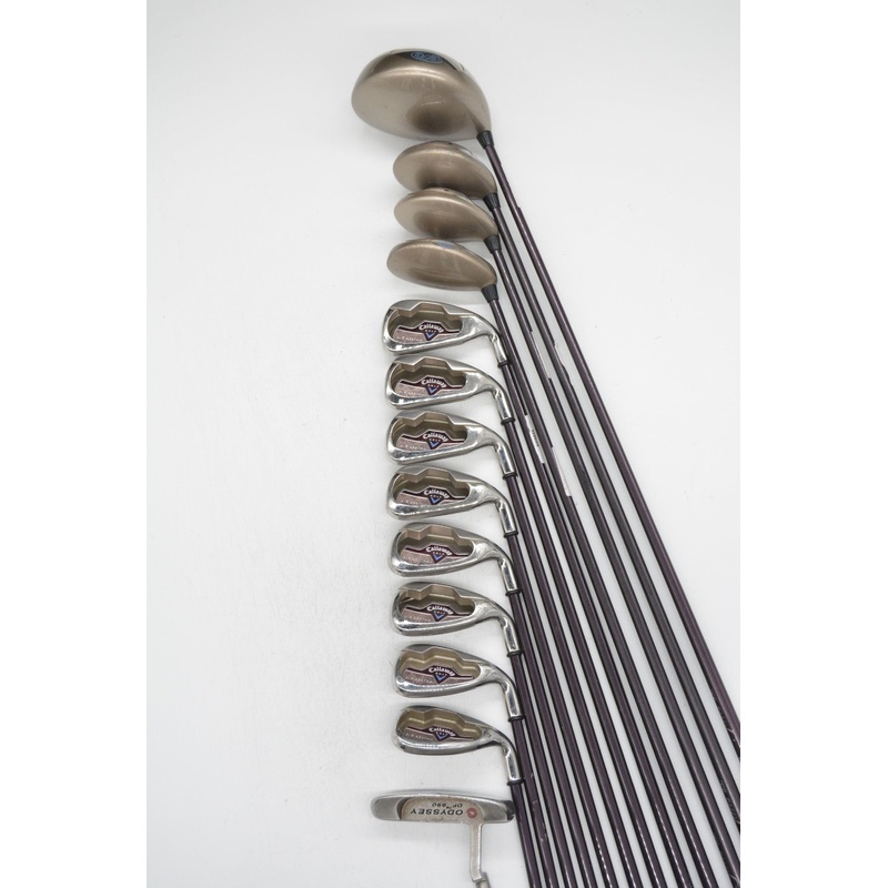 Women’s Callaway Big Bertha 2006 Mixed Full Set W Flex -0.25″