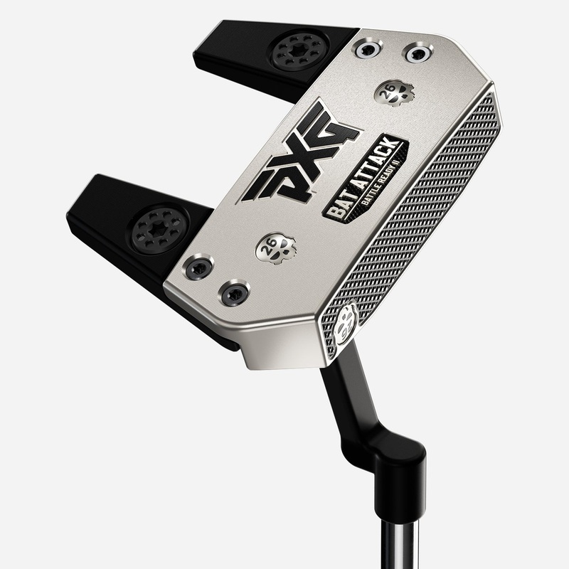 Custom Battle Ready II Bat Attack Putter – Platinum