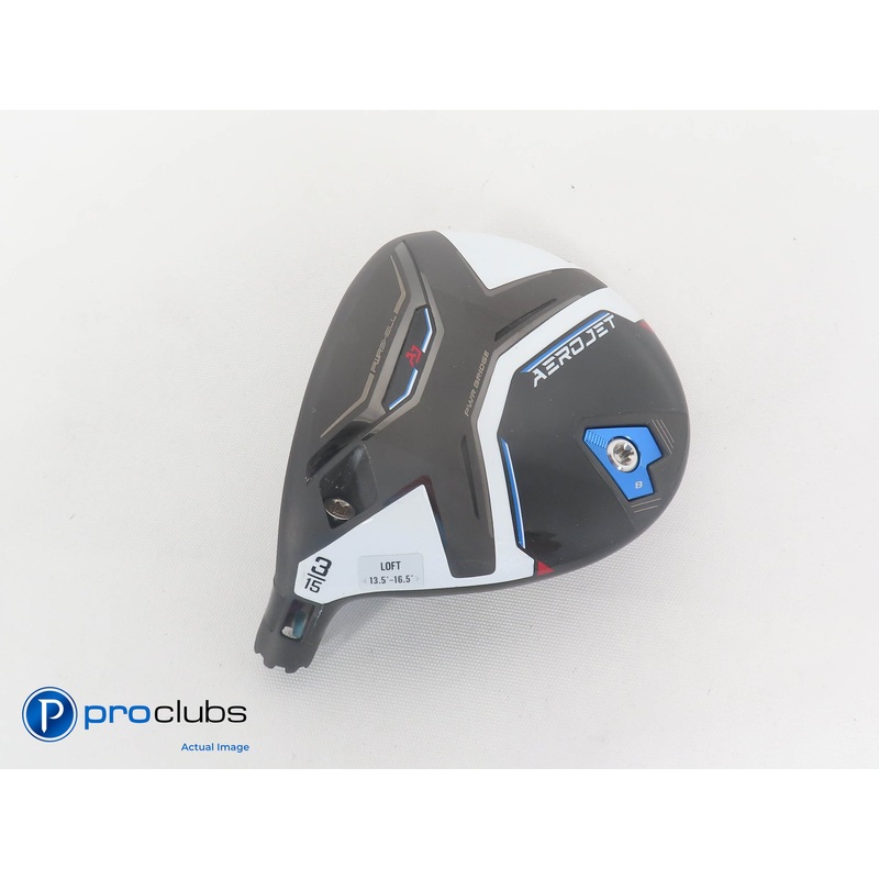 Left Handed Cobra Aerojet 15* – 3 Fairway Wood – Head Only – L/H – 380926