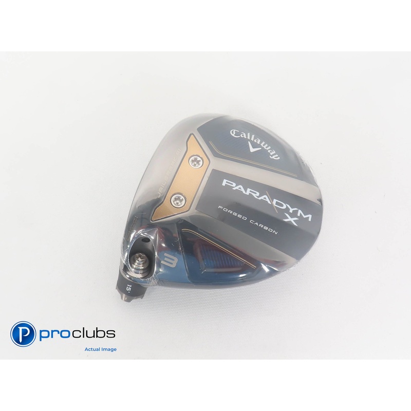 New! Left Handed Callaway Paradym X 15* – 3 Wood – Head Only – L/H – 381966