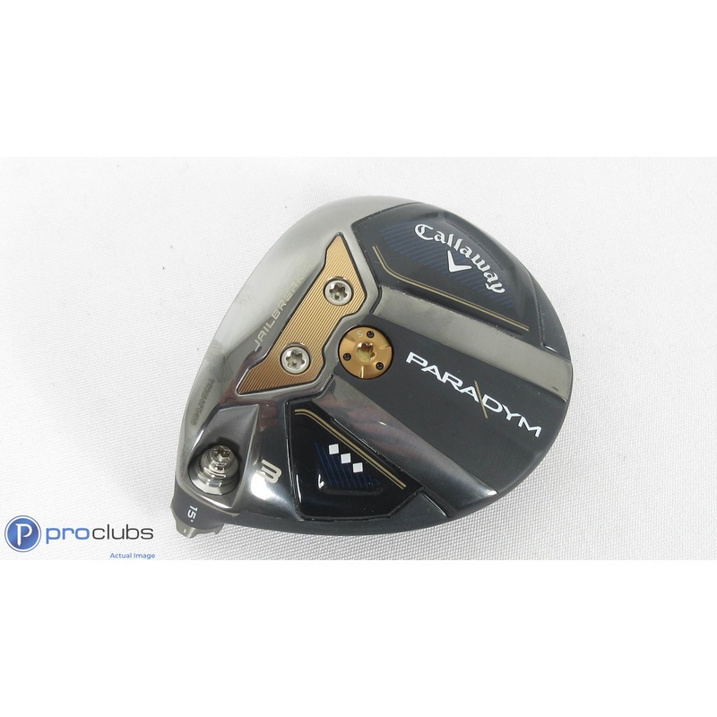 Nice! Left Handed Callaway Paradym  15* – 3 Wood – Head Only – L/H 379271