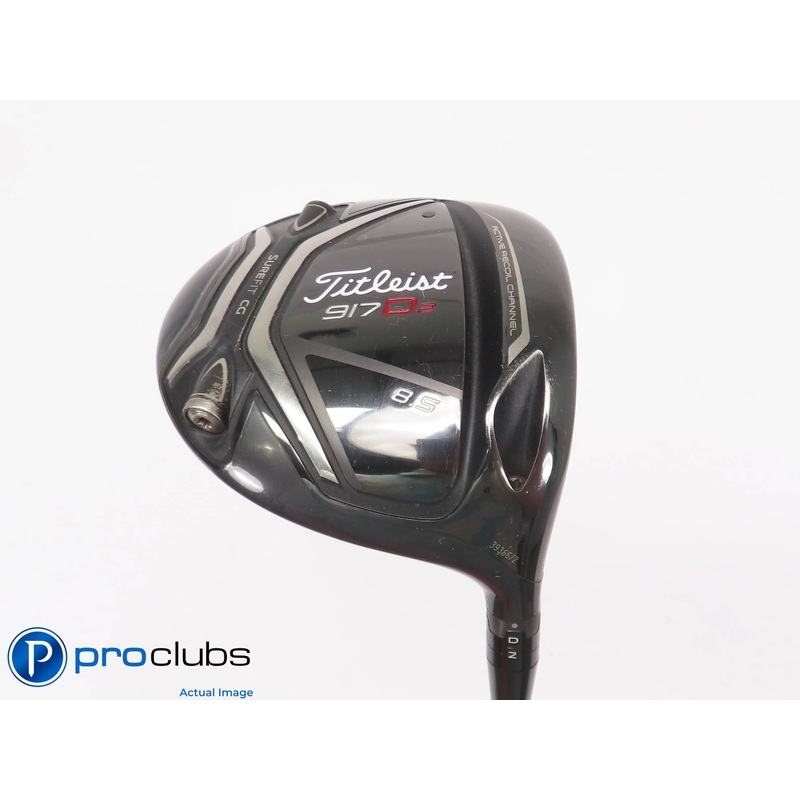Nice! Titleist 917 D2 8.5* Driver – Aldila NV Green 55g Stiff Flex – 448339