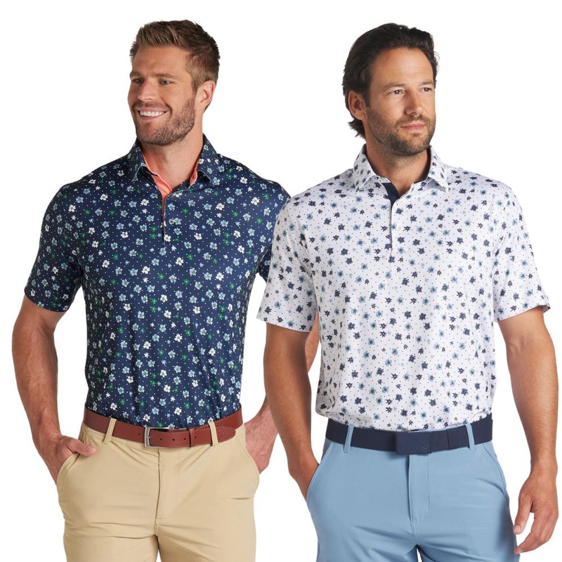 Puma Men’s Cloudspun Floral Polo 24