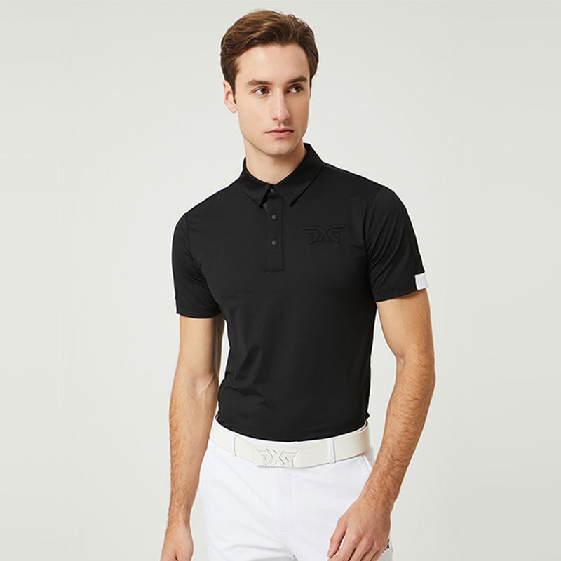 PXG KOREA MEN SUMMER ESSENTIAL COLLAR SHORT SLEEVE T-SHIRT 1