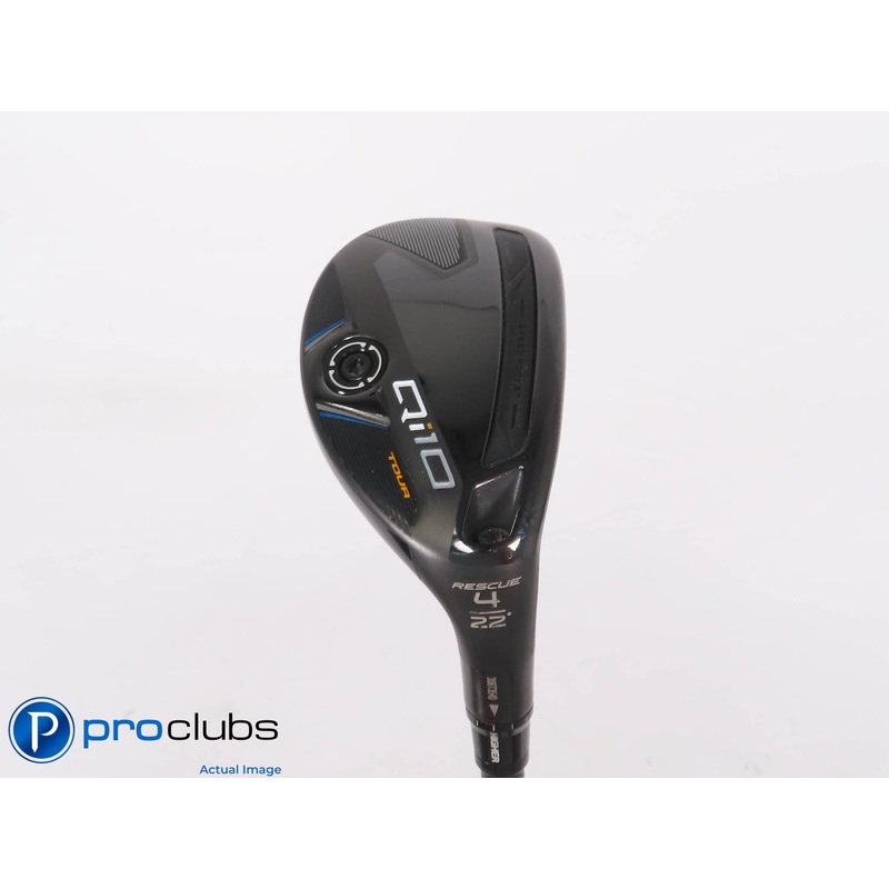 TaylorMade Qi10 Tour 22* 4 Hybrid – KBS Prototype Tour Hybrid 95g X-Flex #448766