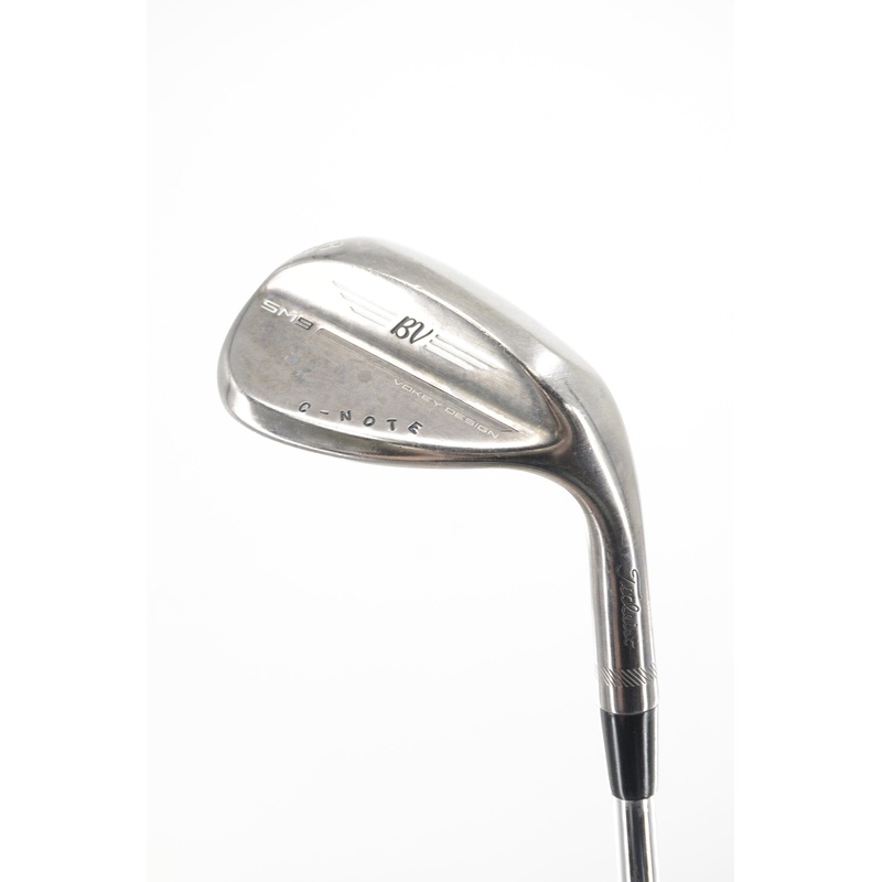 Titleist Vokey SM9 Brushed Steel 58 Degree Wedge Wedge Flex 34.75″