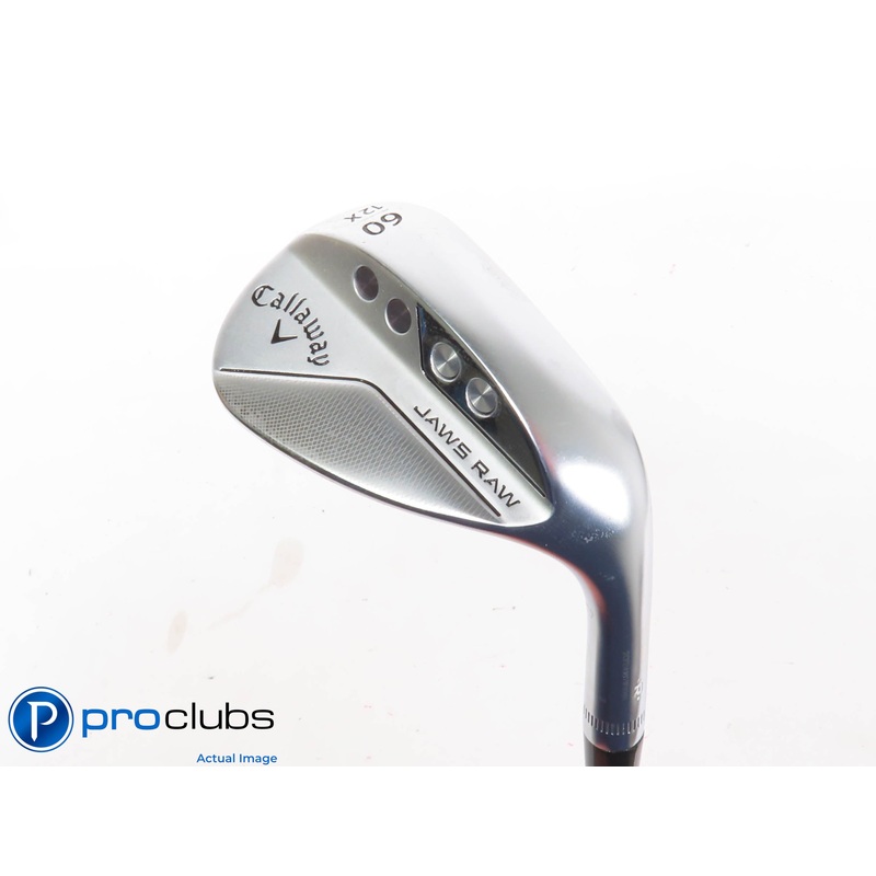 Tour Issue! Callaway JAWS RAW 60*(12*) Wedge X-Grind – 950GH Regular – 433975
