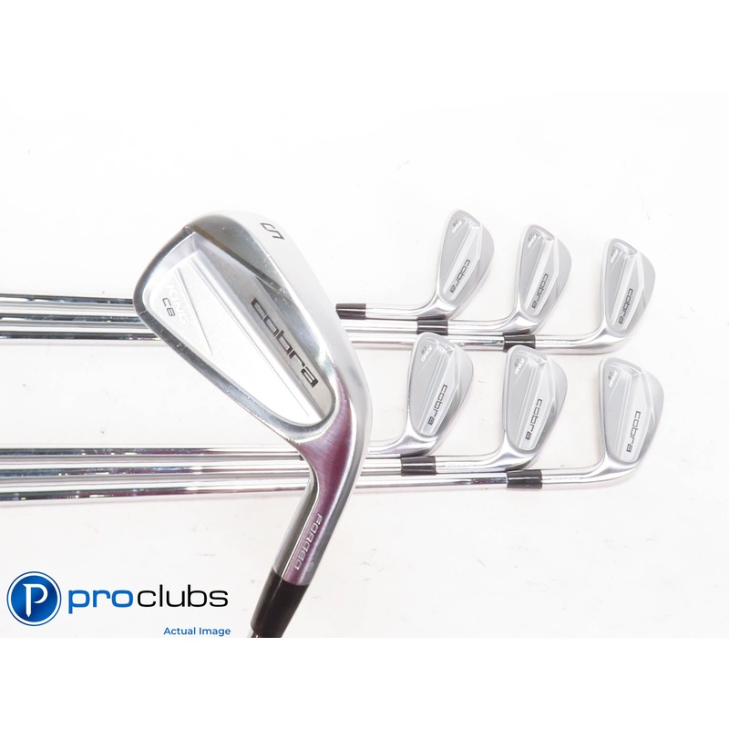 Cobra ‘2023 KING CB IRONS 5-PW,GW Steel KBS $-Taper 130 X-Flex #423244