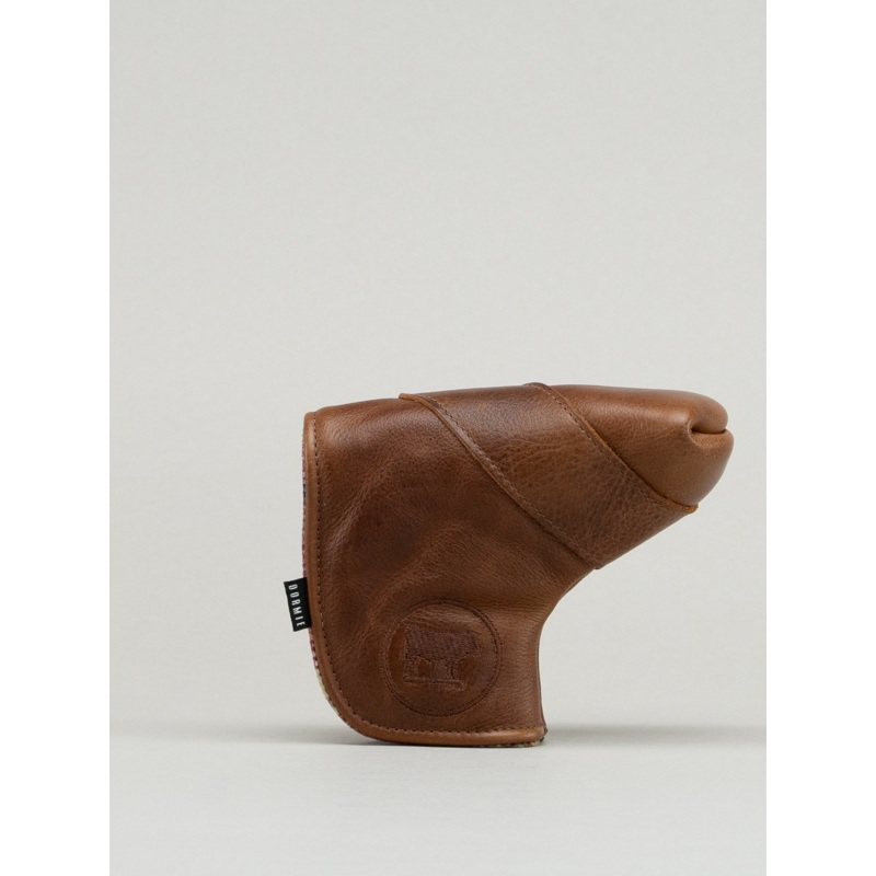 Dormie Chevron Tobacco XL Blade Putter Cover