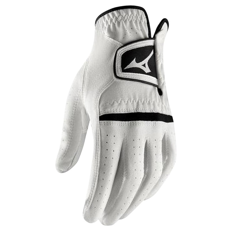 Mizuno Comp Golf Glove White/Black – 20 Men