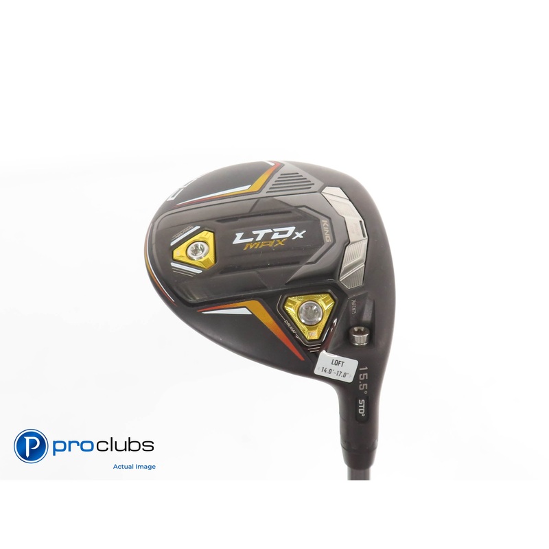 Nice Cobra KING LTDx MAX 15.5* 3 WOOD -EvenFlow RiptideCB 40g Senior Flex 379187